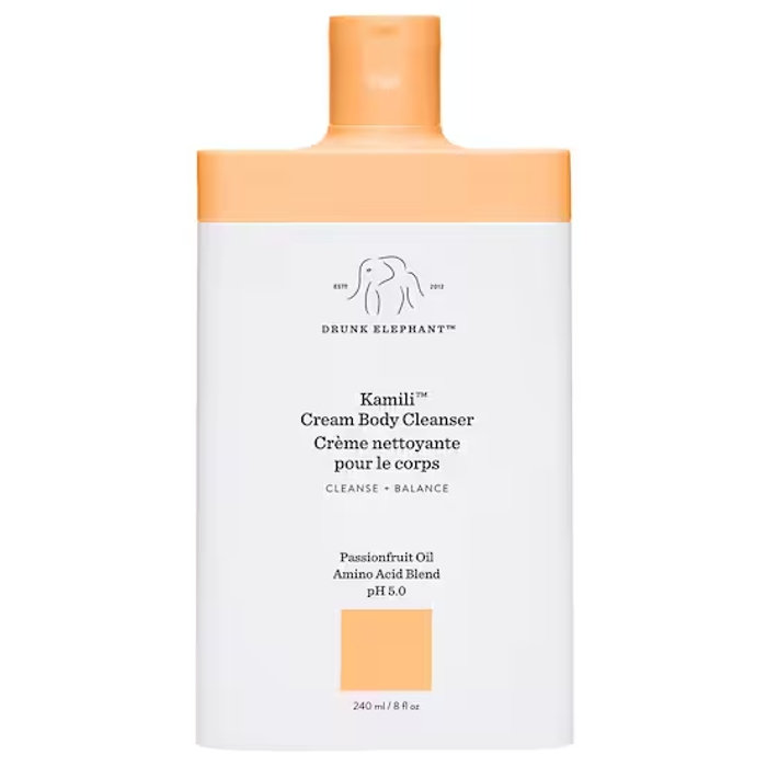 Drunk Elephant, гель для мытья тела, очищающий крем для тела Kamili, 240 мл
Drunk Elephant, гель для мытья тела, очищающий крем для тела Kamili, 240 мл