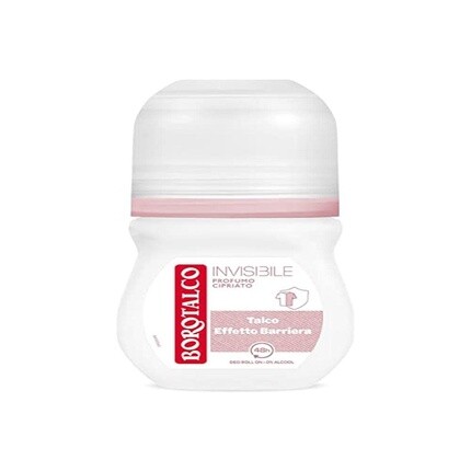 Дезодорант шариковый невидимый розовый без спирта с тальком барьерный эффект 50 мл Borotalco 
Дезодорант шариковый невидимый розовый без спирта с тальком барьерный эффект 50 мл Borotalco