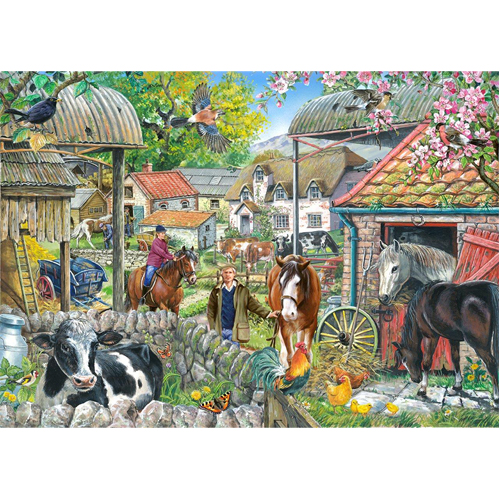 Пазлы Horseshoe Farm Big 250 Puzzle
Пазлы Horseshoe Farm Big 250 Puzzle
