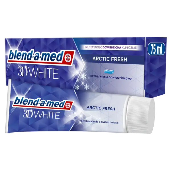 Зубная паста, 75 мл Blend-A-Med 3D white
Зубная паста, 75 мл Blend-A-Med 3D white