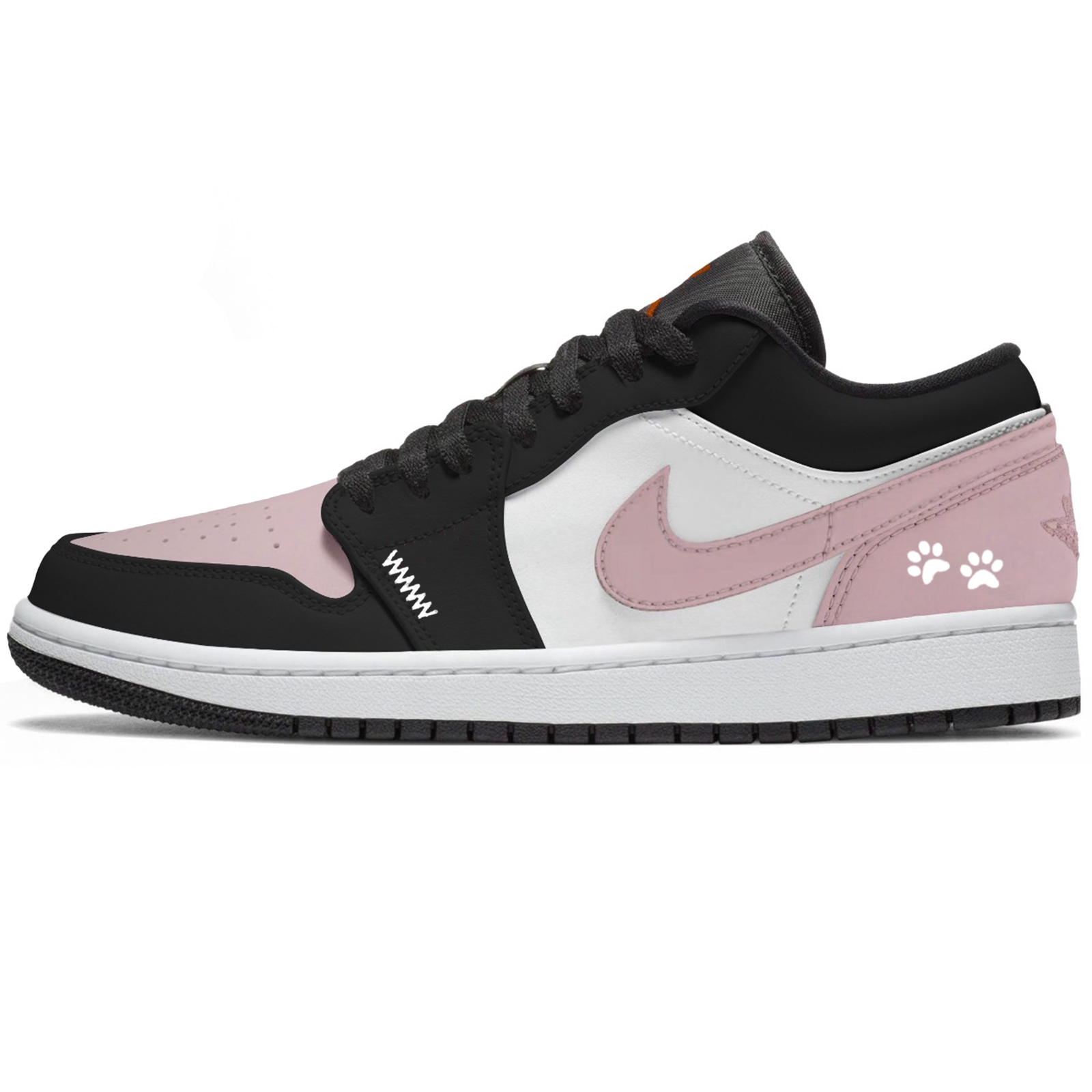 Jordan Детские низкие кроссовки для скейтбординга Air 1 нежно-розового цвета из искусственной кожи в минималистичном стиле, износостойкие
Jordan Детские низкие кроссовки для скейтбординга Air 1 нежно-розового цвета из искусственной кожи в минималистичном стиле, износостойкие