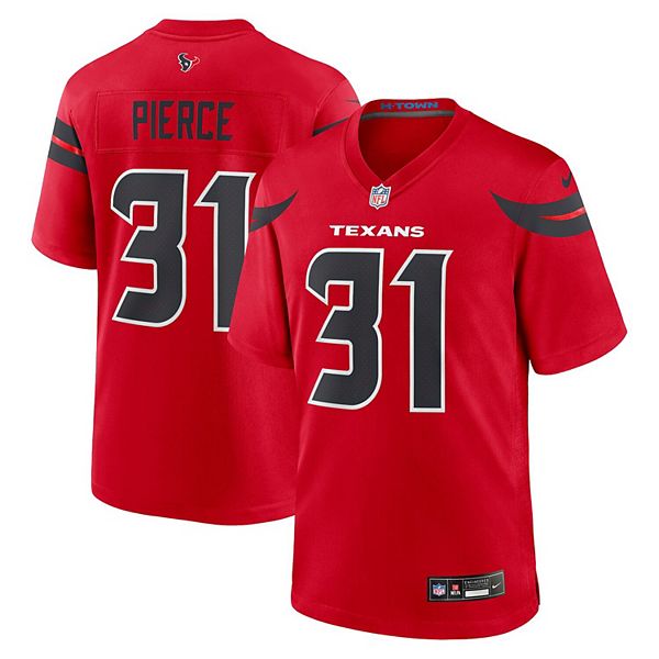 Мужская игровая футболка Dameon Pierce Houston Texans Alternate красная Nike
Мужская игровая футболка Dameon Pierce Houston Texans Alternate красная Nike