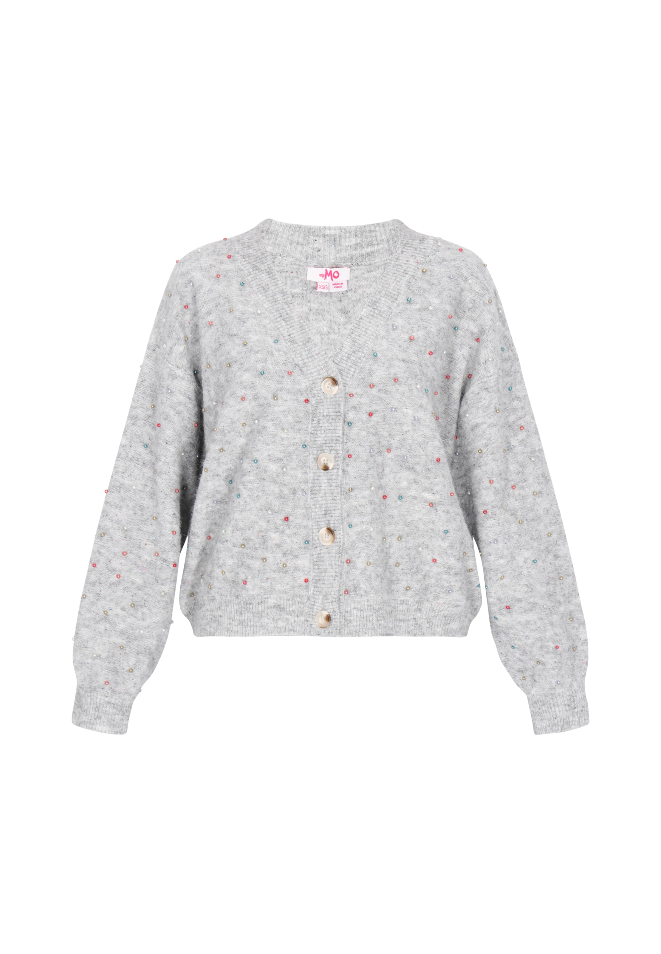 MYMO Вязаный кардиган в крапчатом сером
MYMO Вязаный кардиган в крапчатом сером
