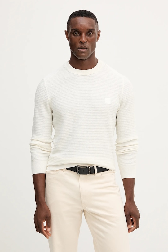 Свитер с добавлением кашемира Boss Orange, бежевый
Свитер с добавлением кашемира Boss Orange, бежевый