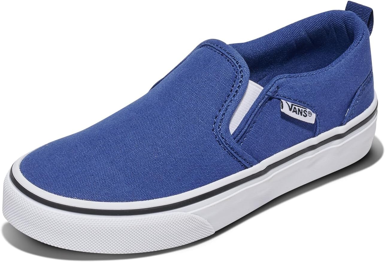 Кеды Vans Asher без шнурков для детей и подростков, синий
Кеды Vans Asher без шнурков для детей и подростков, синий