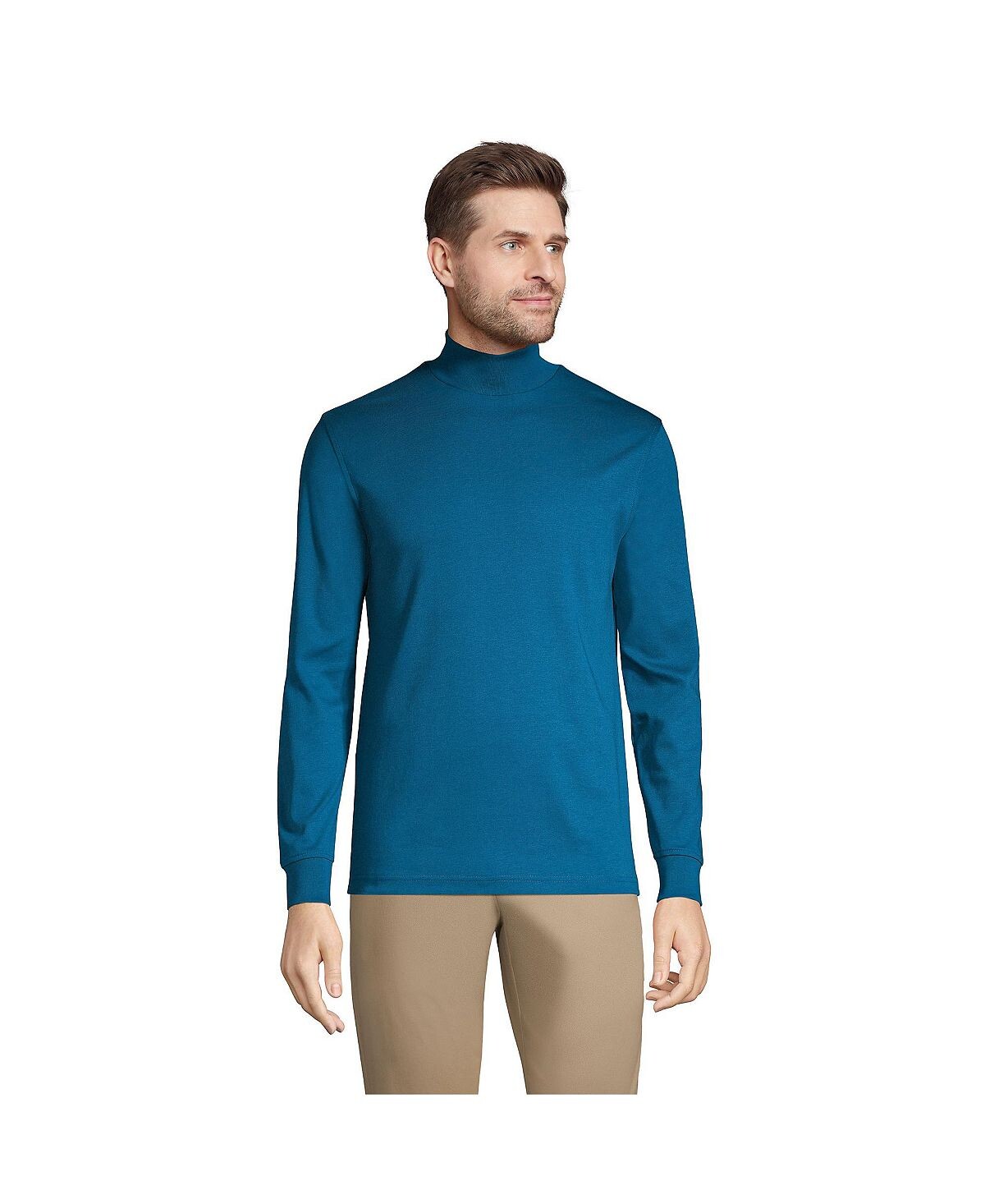 Мужская супермягкая футболка с воротником Supima Mock Lands' End
Мужская супермягкая футболка с воротником Supima Mock Lands' End