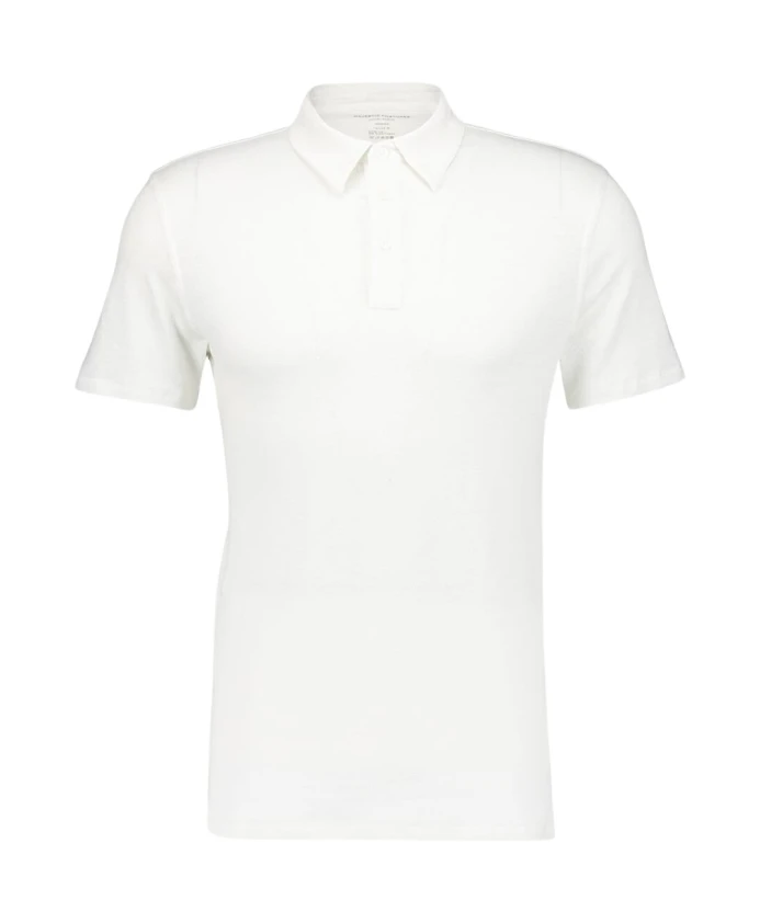 Белая льняная рубашка поло Majestic Filatures, белый
Белая льняная рубашка поло Majestic Filatures, белый