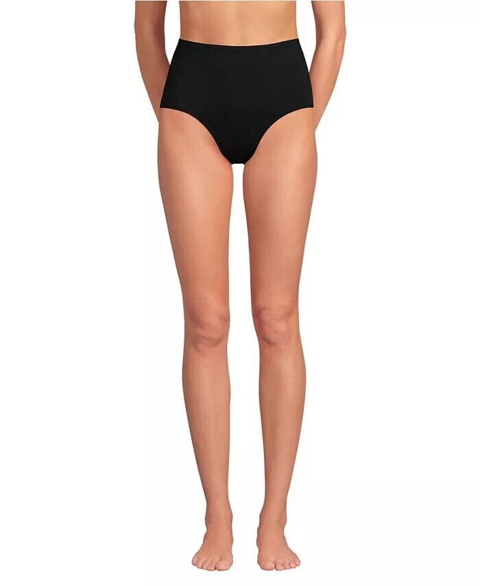 Женский корректирующий костюм с высокой талией, плавки бикини Lands' End, черный
Женский корректирующий костюм с высокой талией, плавки бикини Lands' End, черный