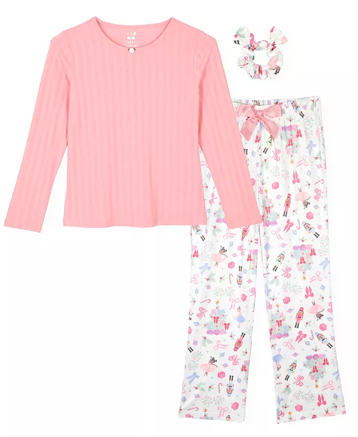 Пижама для девочек 6-16 лет с принтом Щелкунчик, комплект из 3 предметов Max & Olivia, розовый
Пижама для девочек 6-16 лет с принтом Щелкунчик, комплект из 3 предметов Max & Olivia, розовый