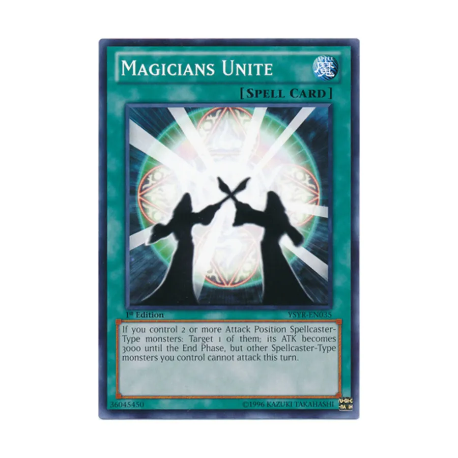 CCG Волшебники объединяются (Обычный), Yu-Gi-Oh - Structure Deck - Yugi Reloaded - Singles
CCG Волшебники объединяются (Обычный), Yu-Gi-Oh - Structure Deck - Yugi Reloaded - Singles