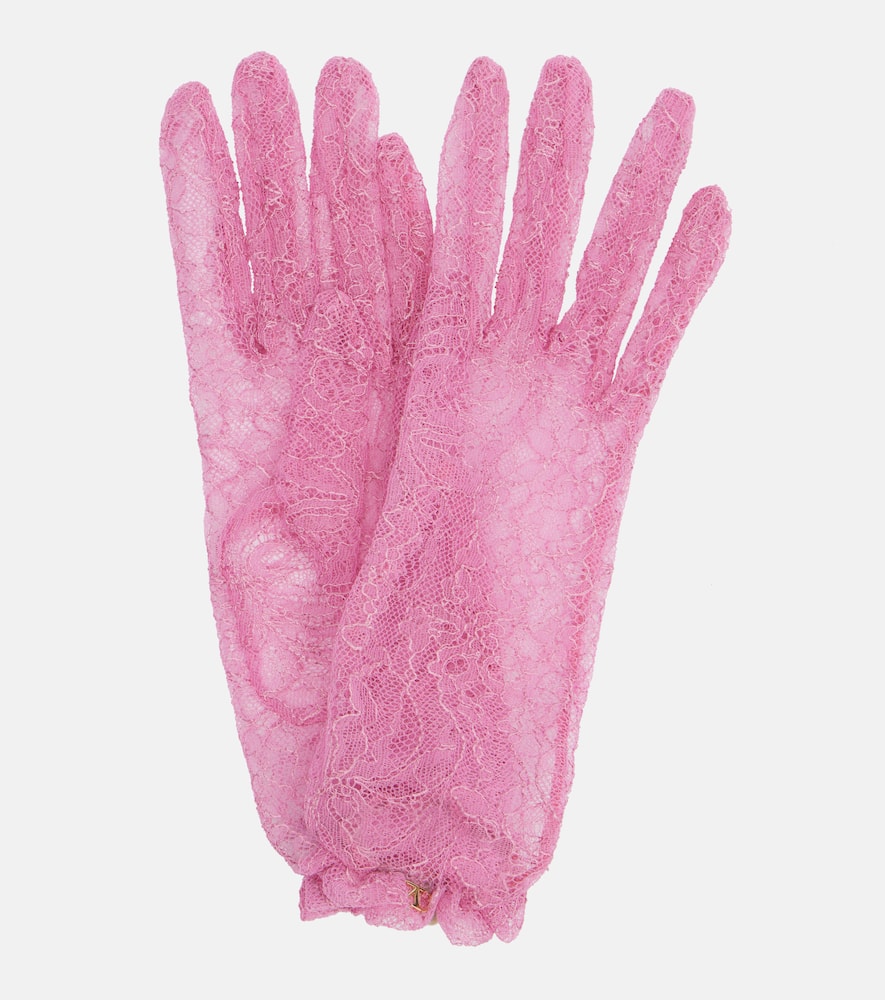 Перчатки с кружевом VLogo Valentino, Prism Pink/Oro
Перчатки с кружевом VLogo Valentino, Prism Pink/Oro