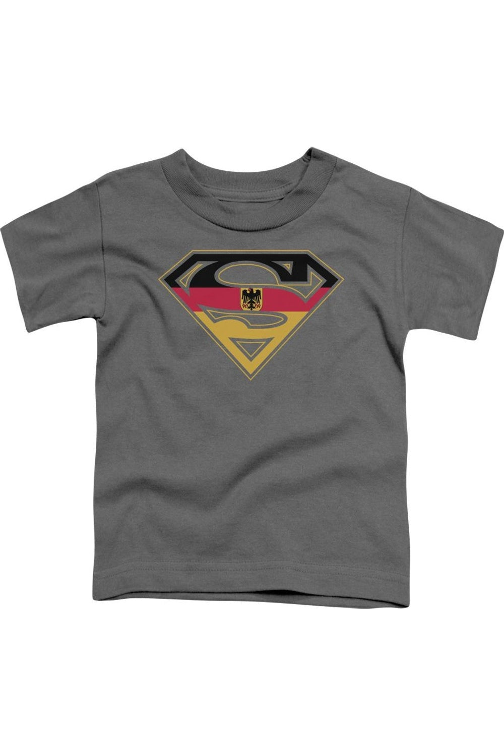 Футболка с коротким рукавом для малышей с немецким щитом Супермена Gildan, Charcoal
Футболка с коротким рукавом для малышей с немецким щитом Супермена Gildan, Charcoal