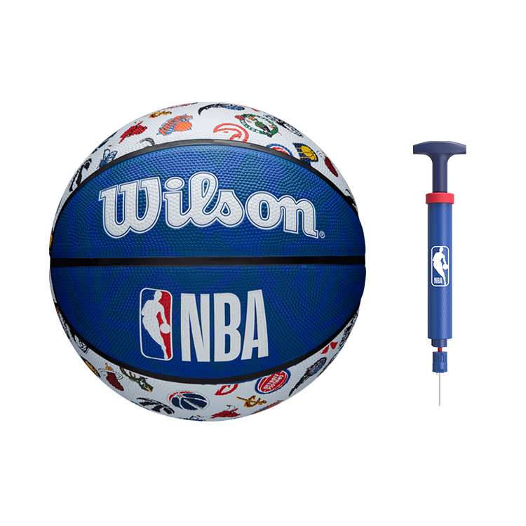 Wilson Баскетбольный мяч NBA Rubber темно-синий размер 7 для тренировок
Wilson Баскетбольный мяч NBA Rubber темно-синий размер 7 для тренировок