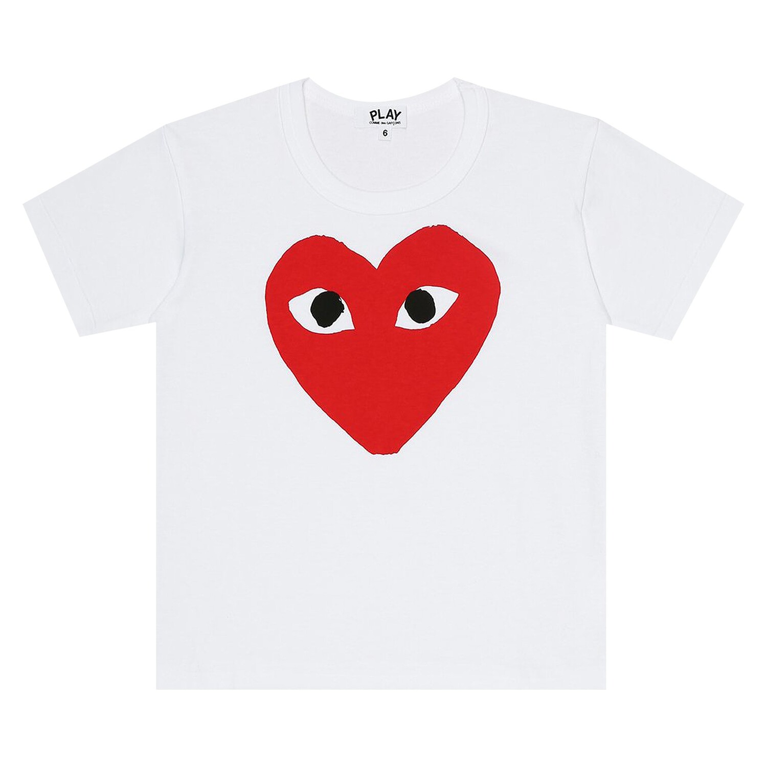Детская футболка Comme des Garçons PLAY с логотипом Big Heart, цвет Белый
Детская футболка Comme des Garçons PLAY с логотипом Big Heart, цвет Белый