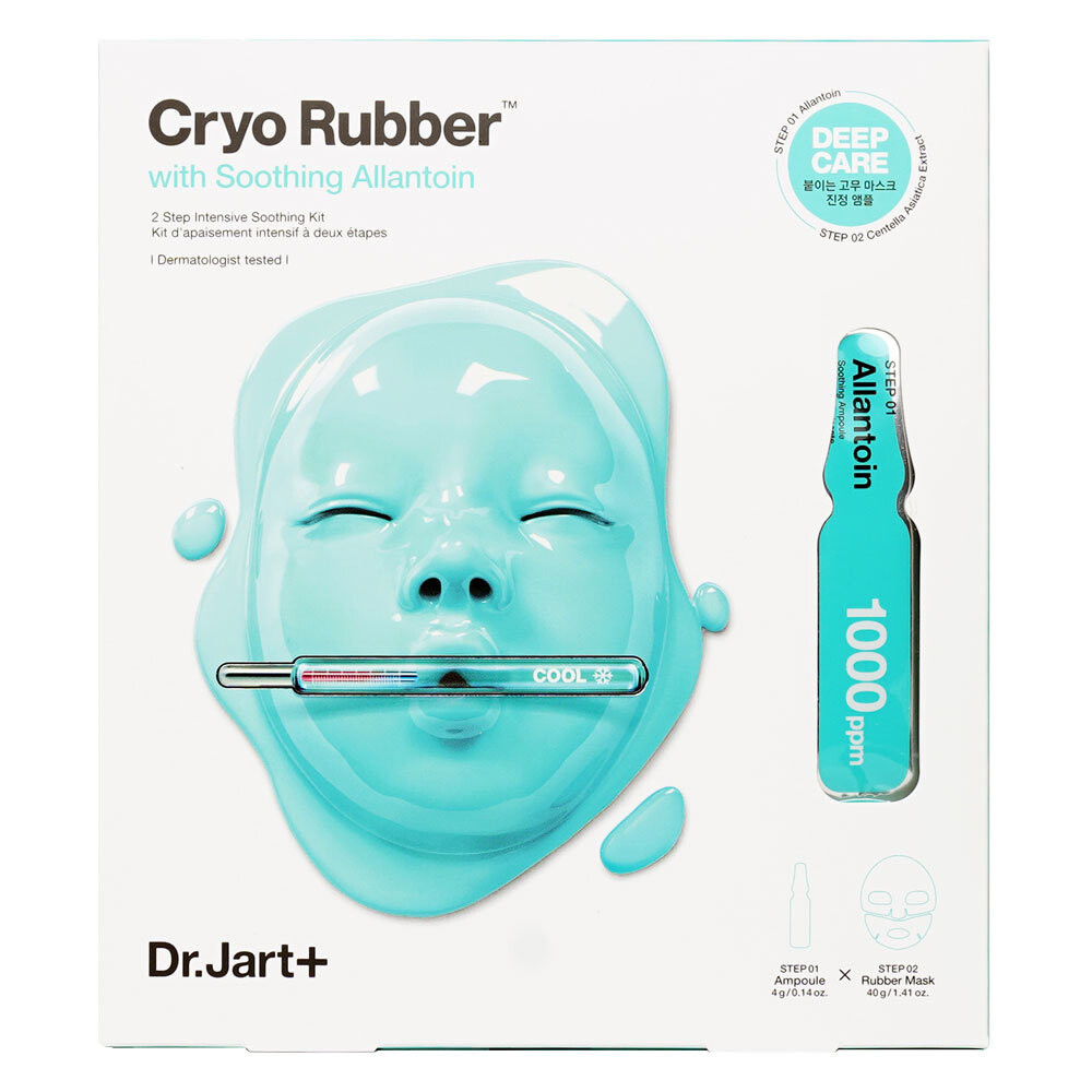 Доктор Jart, Cryo Rubber With успокаивающий аллантоин, маска для лица, 4 г + 40 г Dr. Jart
Доктор Jart, Cryo Rubber With успокаивающий аллантоин, маска для лица, 4 г + 40 г Dr. Jart