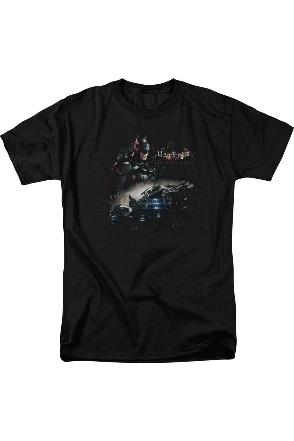 Футболка с коротким рукавом для взрослых Batman Arkham Knight Knight Rider Gildan, черный 
Футболка с коротким рукавом для взрослых Batman Arkham Knight Knight Rider Gildan, черный