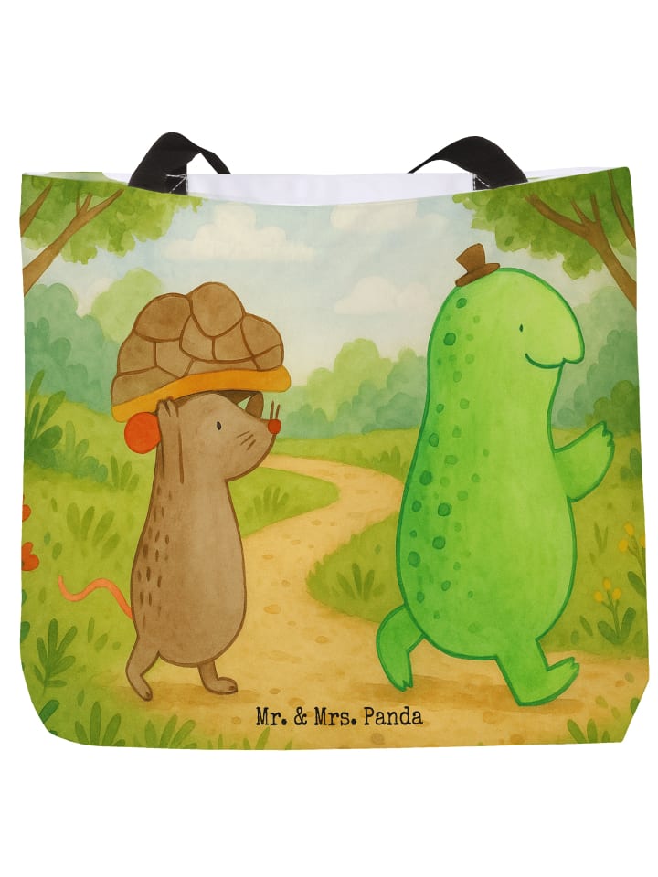 Mr. & Mrs. Panda Сумка-шоппер с изображением черепахи и мыши, без надписи, белого цвета
Mr. & Mrs. Panda Сумка-шоппер с изображением черепахи и мыши, без надписи, белого цвета