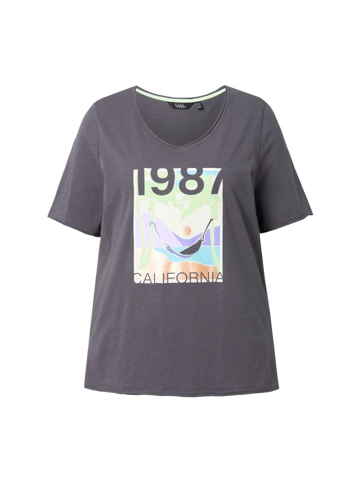 Футболка Ulla Popken, цвет graphitgrau
Футболка Ulla Popken, цвет graphitgrau