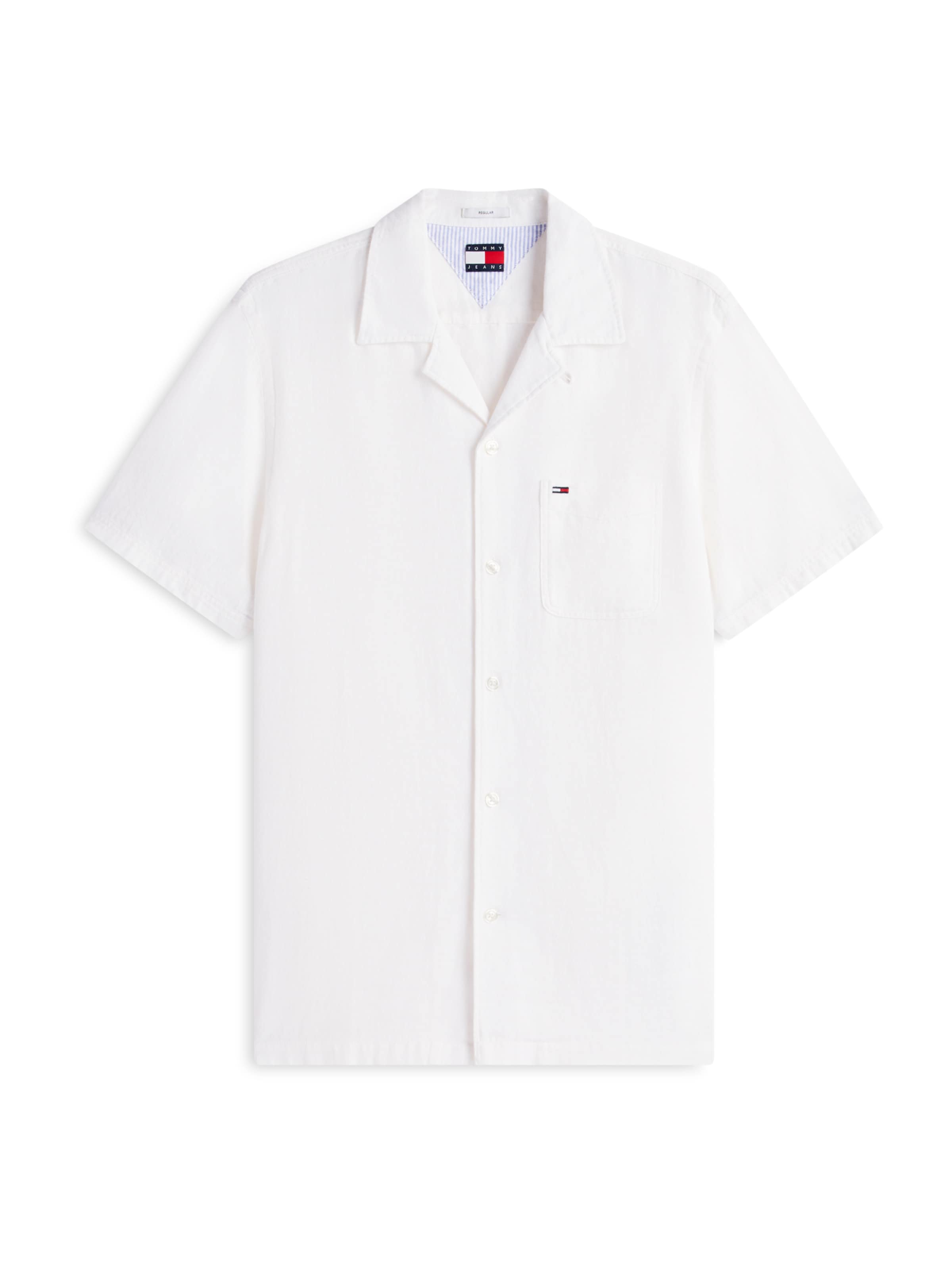 Tommy Jeans Рубашка на пуговицах Regular fit в цвете Off White
Tommy Jeans Рубашка на пуговицах Regular fit в цвете Off White