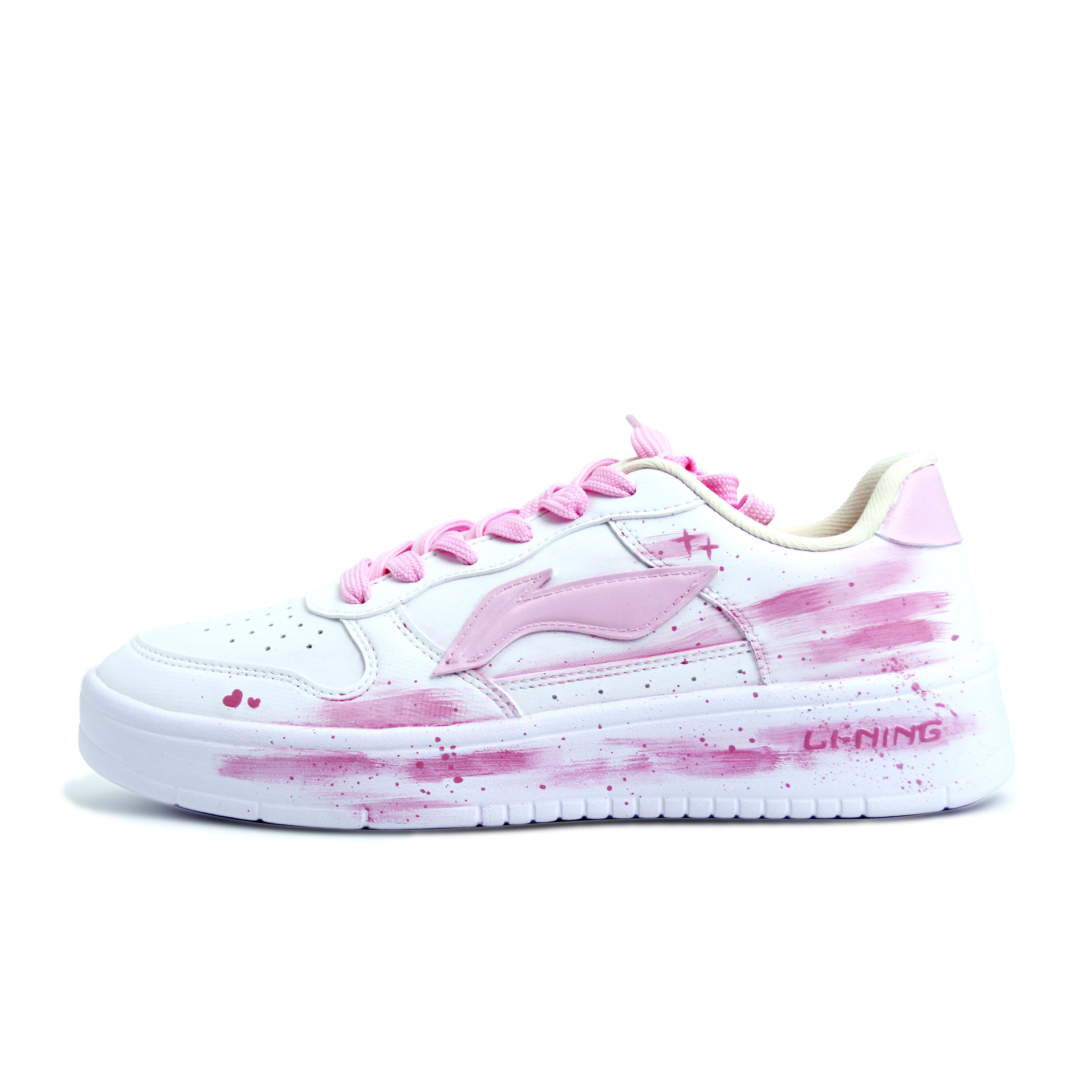 Легкие и дышащие низкие скейтбордные кроссовки LiNing Pontoon Boats, унисекс., розовый белый
Легкие и дышащие низкие скейтбордные кроссовки LiNing Pontoon Boats, унисекс., розовый белый