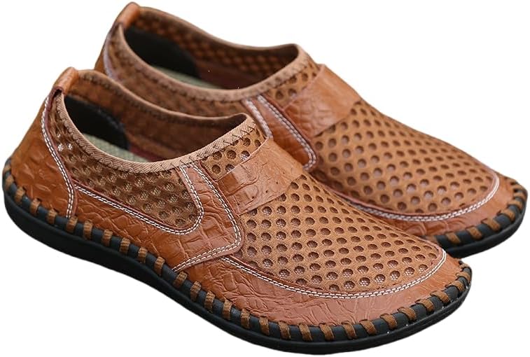 Мужские повседневные кроссовки HoaloX выполнены из дышащего и удобного сетчатого материала. Они легкие, доступны в больших размерах и подходят для повседневной носки на улице, коричневый
Мужские повседневные кроссовки HoaloX выполнены из дышащего и удобного сетчатого материала. Они легкие, доступны в больших размерах и подходят для повседневной носки на улице, коричневый