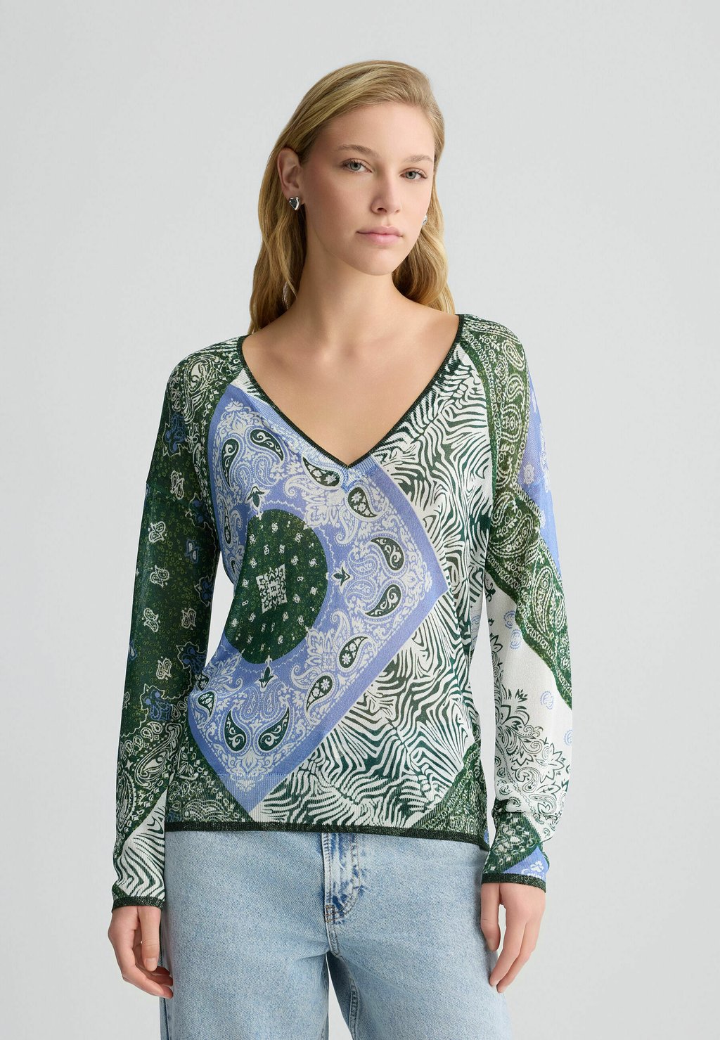 Свитер LIU JO, зеленый
Свитер LIU JO, зеленый