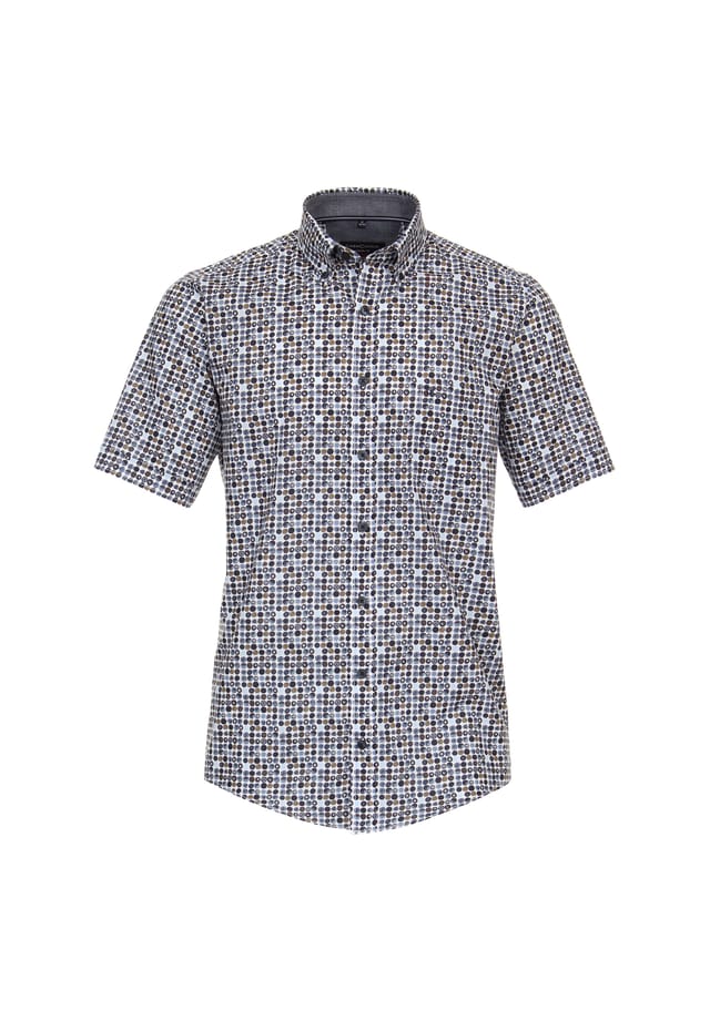 Повседневная рубашка с коротким рукавом и принтом повседневный крой Casamoda, синий
Повседневная рубашка с коротким рукавом и принтом повседневный крой Casamoda, синий