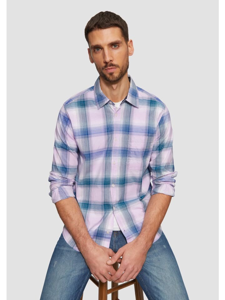 Рубашка s.Oliver Hemd langarm, фиолетовый
Рубашка s.Oliver Hemd langarm, фиолетовый