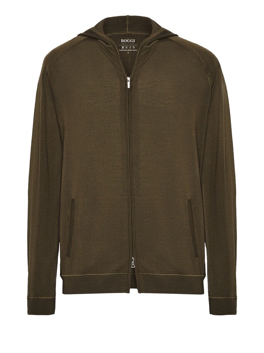 Худи на молнии Boggi Milano, хаки
Худи на молнии Boggi Milano, хаки