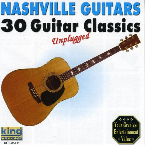 CD диск Nashville Guitars: 30 Guitar Classics Unplugged
CD диск Nashville Guitars: 30 Guitar Classics Unplugged