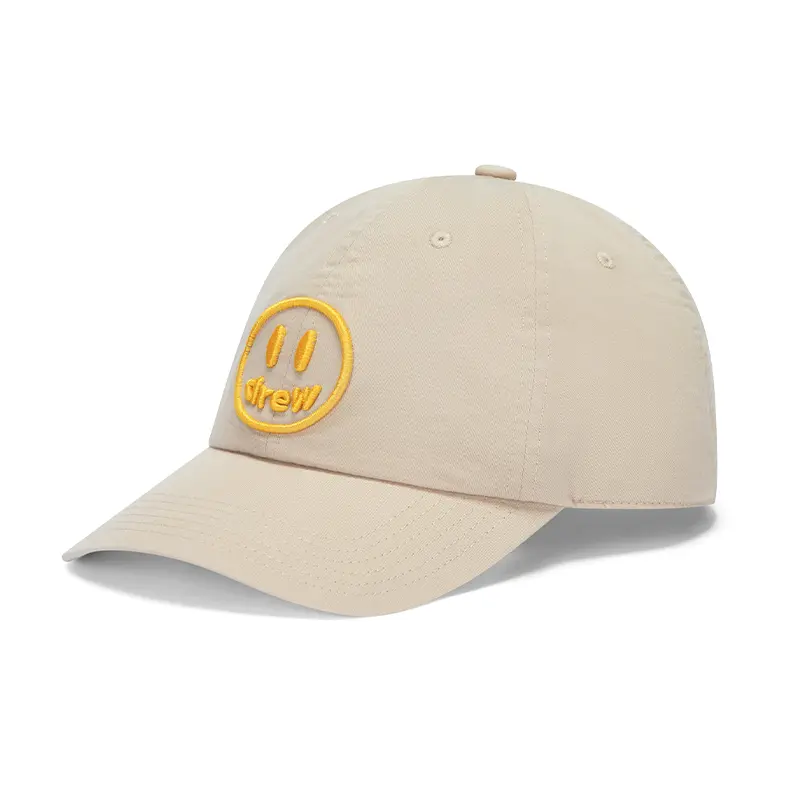 Drew House Хлопковая бейсболка унисекс бежевая, Beige
Drew House Хлопковая бейсболка унисекс бежевая, Beige