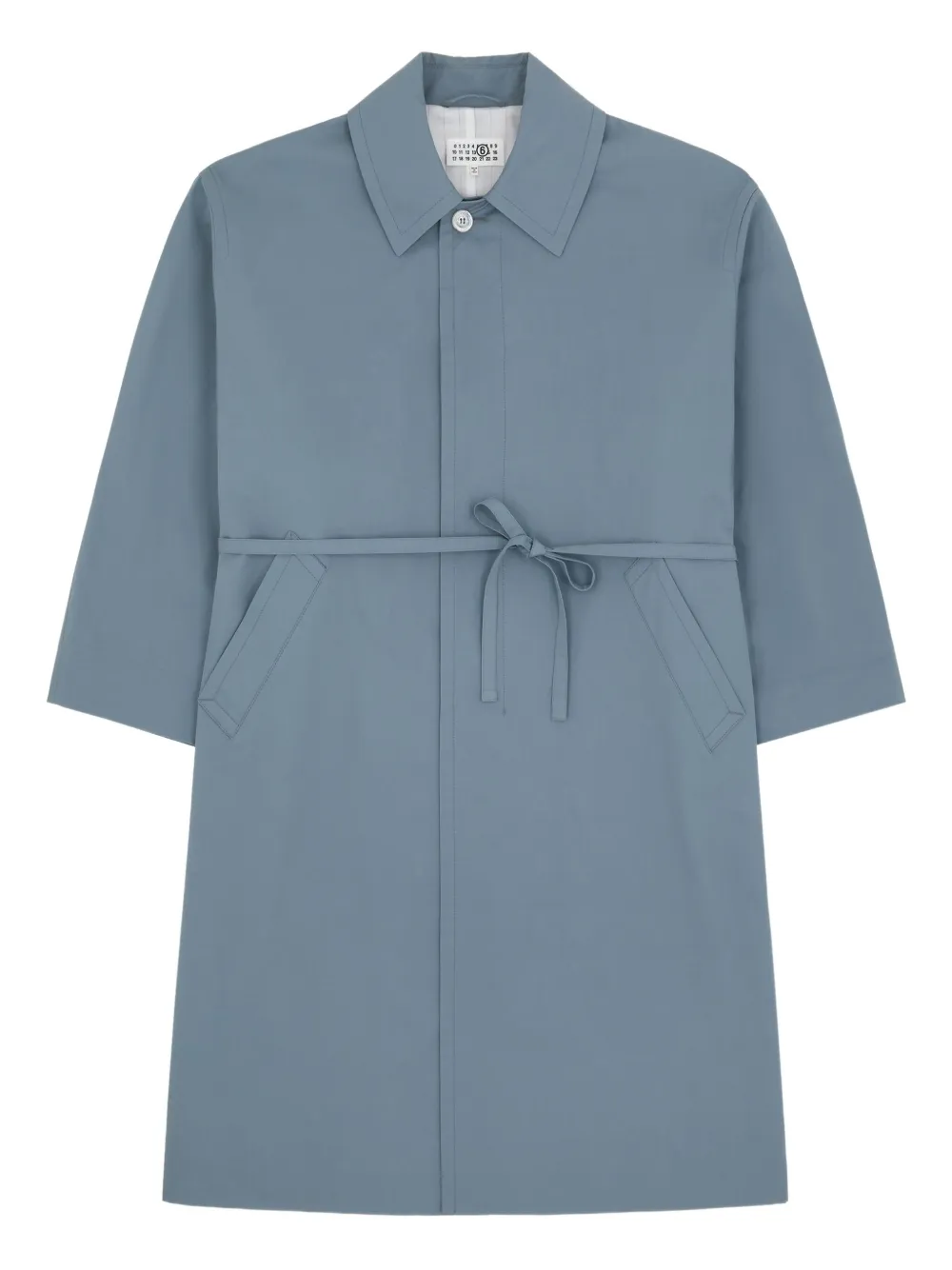 Пальто с завязками Mm6 Maison Margiela, синий
Пальто с завязками Mm6 Maison Margiela, синий