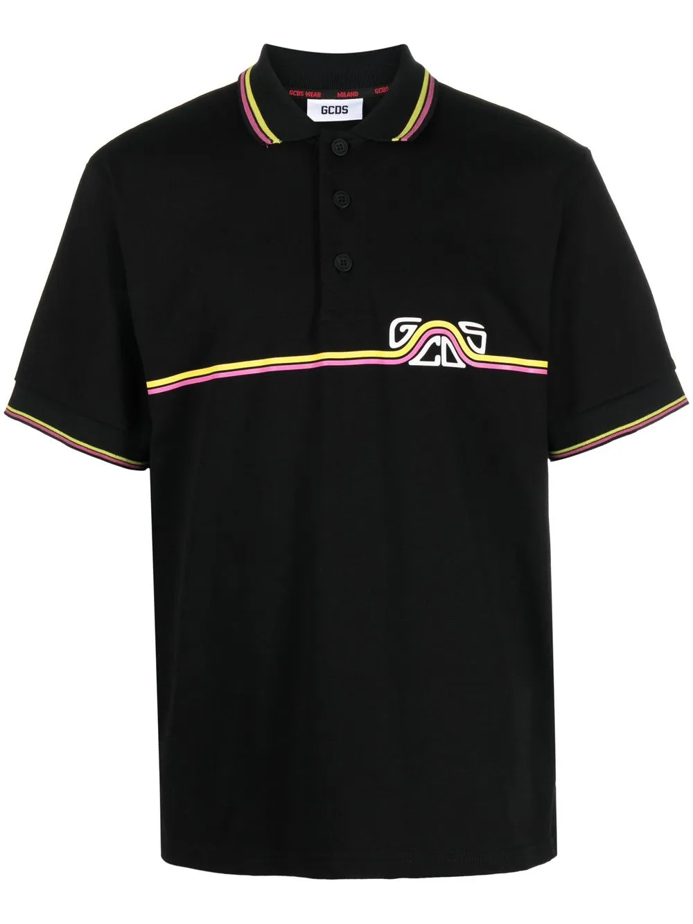 Рубашка поло с логотипом GCDS, черный
Рубашка поло с логотипом GCDS, черный