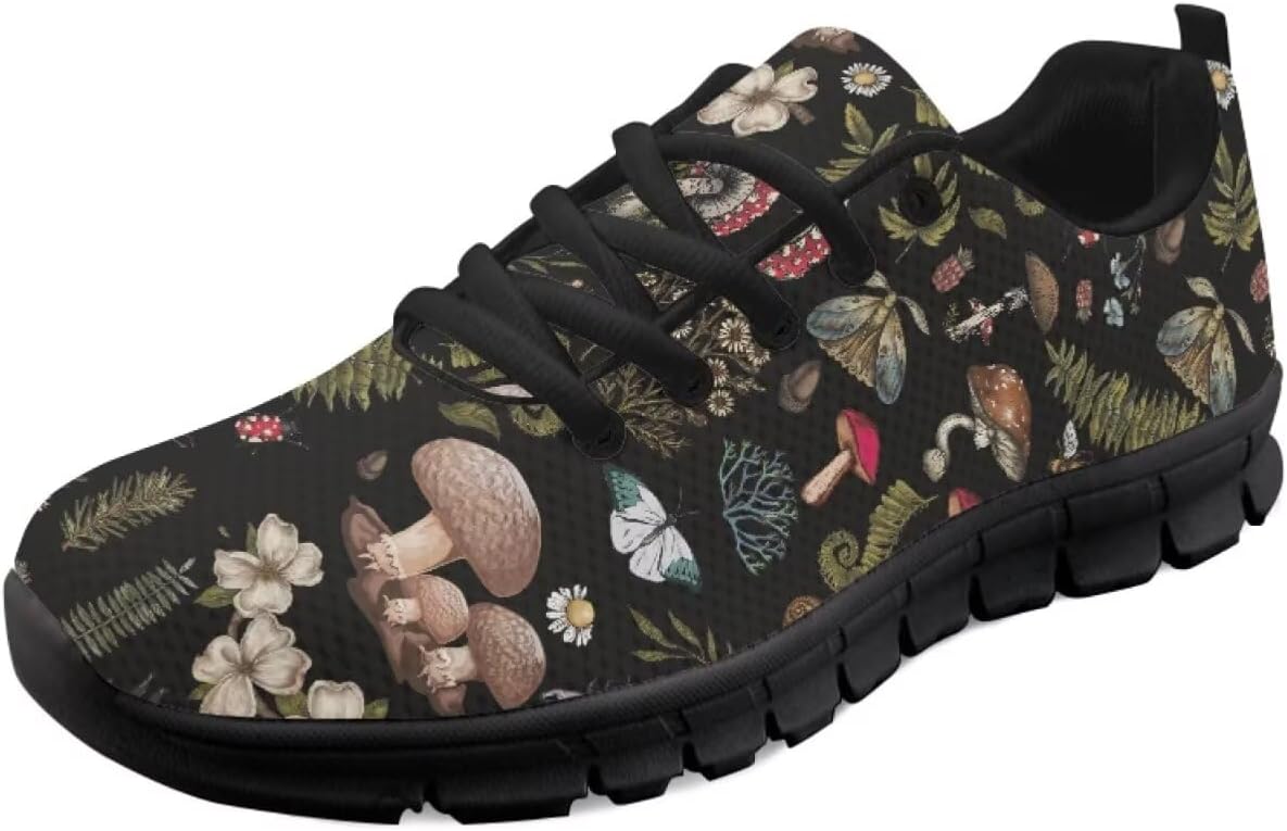 Мужские и женские кроссовки для бега по дороге, тенниса, ходьбы, с шнуровкой, для тренировок, спорта и походов, легкие Getelinseng, Retro Cottagecore Mushroom
Мужские и женские кроссовки для бега по дороге, тенниса, ходьбы, с шнуровкой, для тренировок, спорта и походов, легкие Getelinseng, Retro Cottagecore Mushroom