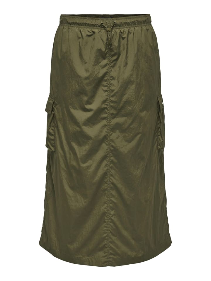 Юбка до колена ONLY Carmakoma, темно-оливковый
Юбка до колена ONLY Carmakoma, темно-оливковый