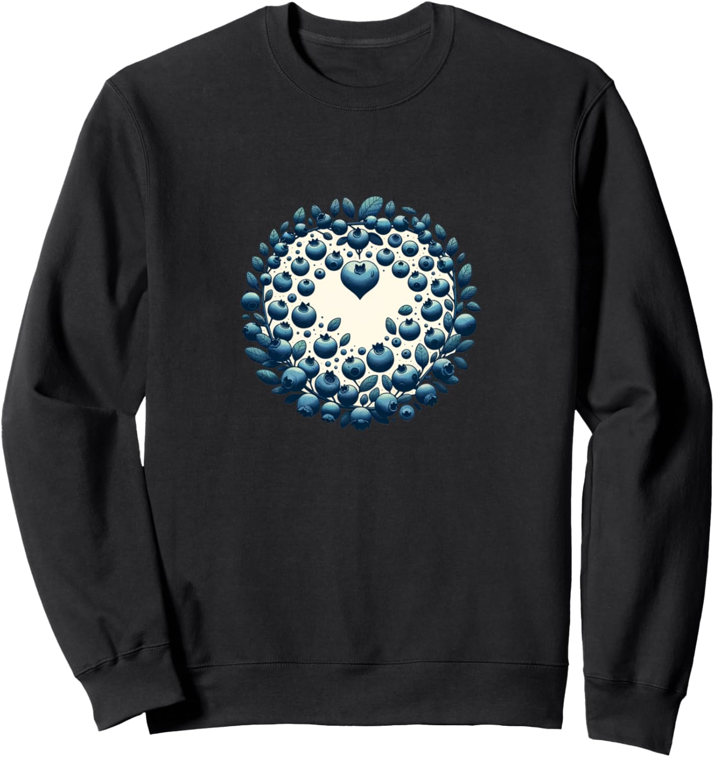 Милая толстовка с венком из черники Blueberry Retro Snugg, черный
Милая толстовка с венком из черники Blueberry Retro Snugg, черный