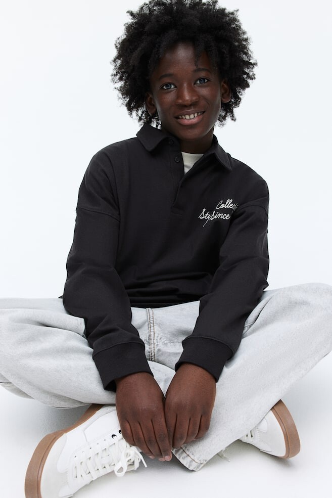 Рубашка для регби из хлопчатобумажного джерси H&M, мультиколор
Рубашка для регби из хлопчатобумажного джерси H&M, мультиколор