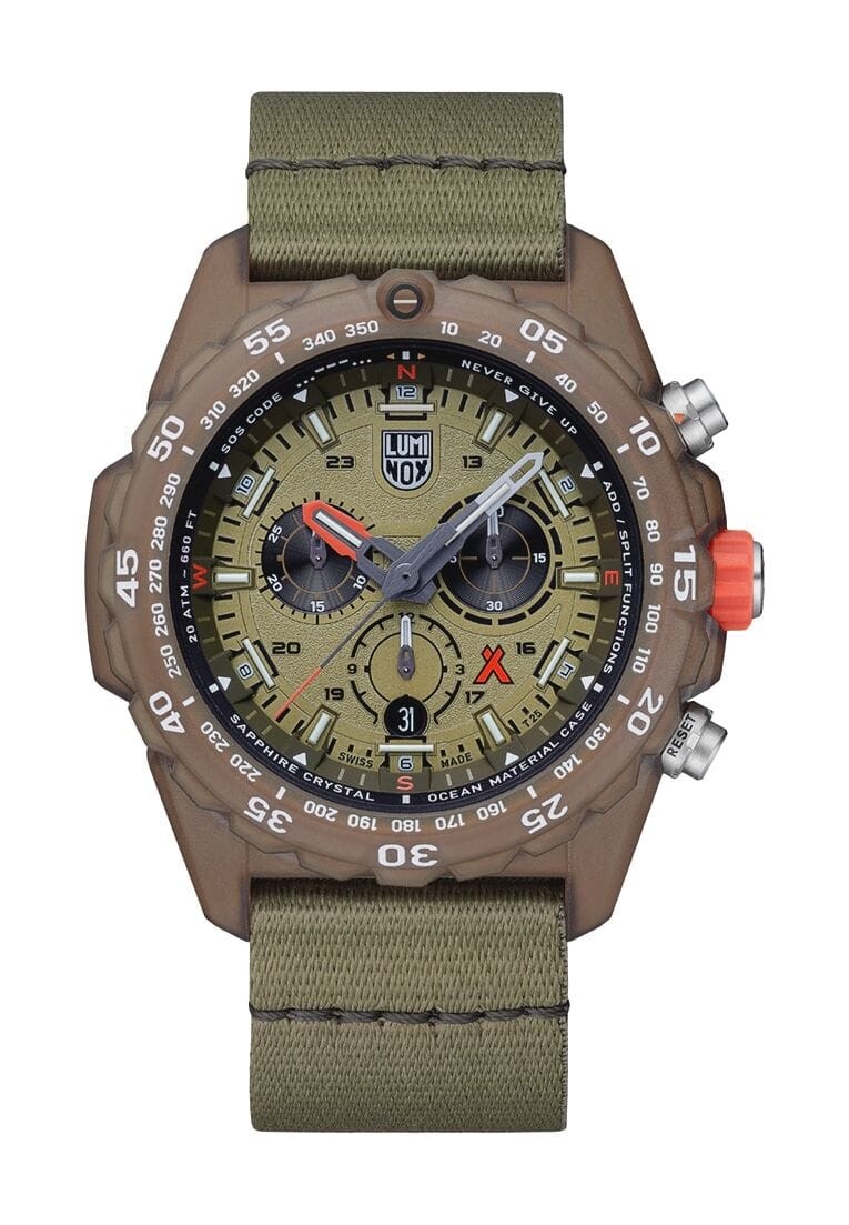 Мужской хронограф LUMINOX, цвет Olivbraun
Мужской хронограф LUMINOX, цвет Olivbraun