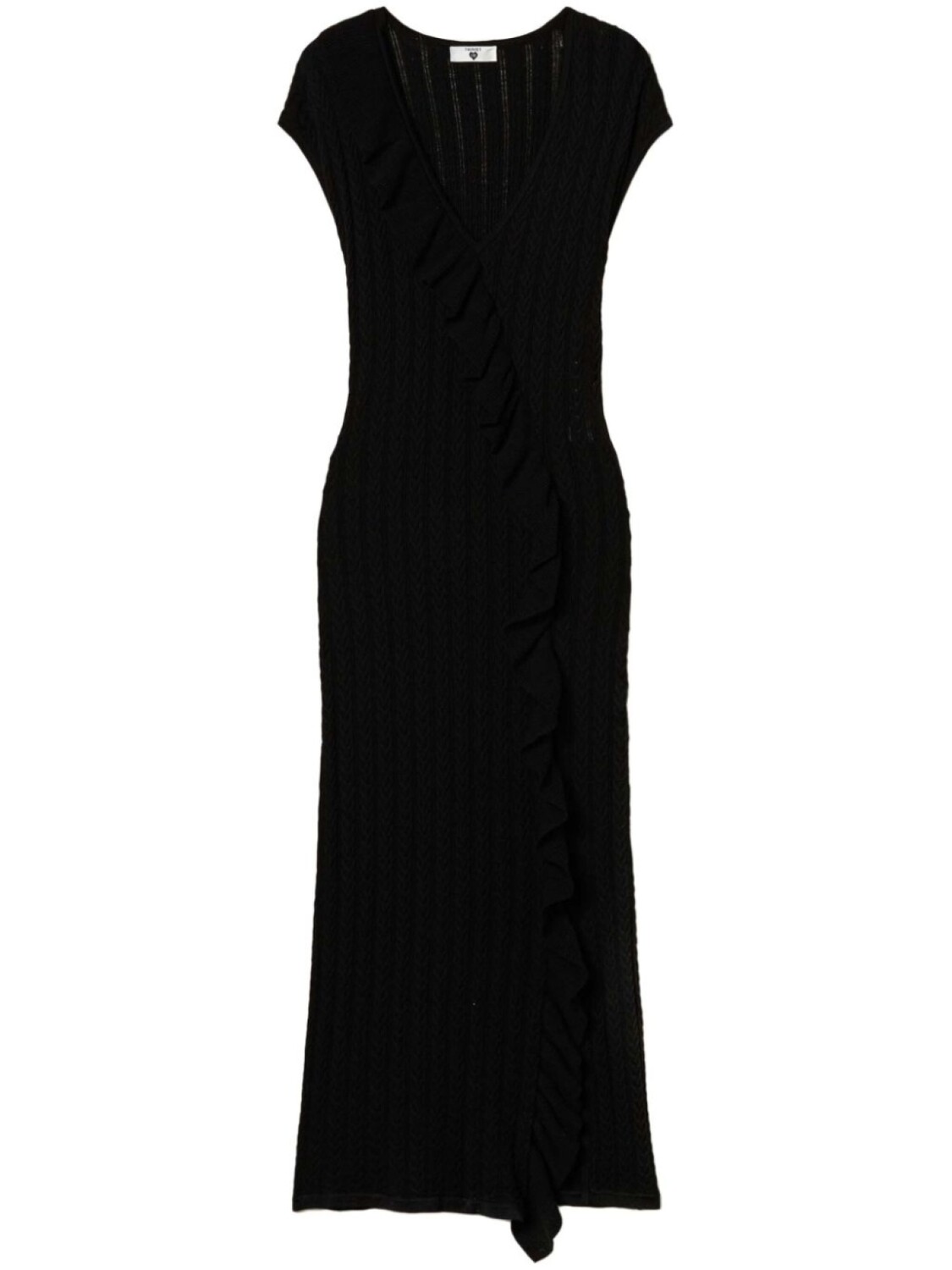 TWINSET трикотажное платье миди, черный
TWINSET трикотажное платье миди, черный