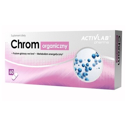 Chromium Max - 60 капсул для улучшения здоровья Activlab Pharma
Chromium Max - 60 капсул для улучшения здоровья Activlab Pharma