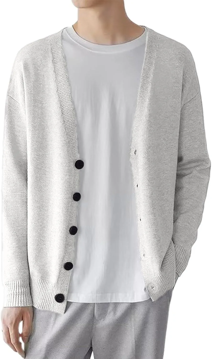 Мужской кардиган легкий на пуговицах с V-образным вырезом Rtdyvyuhb
Мужской кардиган легкий на пуговицах с V-образным вырезом Rtdyvyuhb