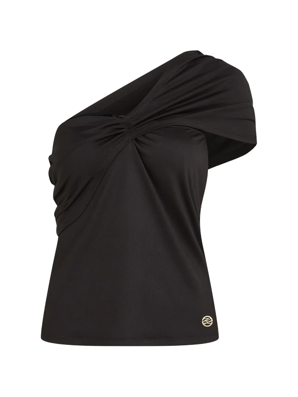 Топ на одно плечо Karl Lagerfeld, черный
Топ на одно плечо Karl Lagerfeld, черный