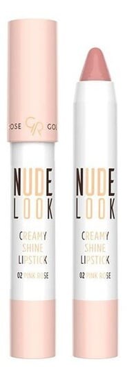 Кремовая помада-карандаш 02 Pink Rose, 3 г Golden Rose, Nude Look
Кремовая помада-карандаш 02 Pink Rose, 3 г Golden Rose, Nude Look
