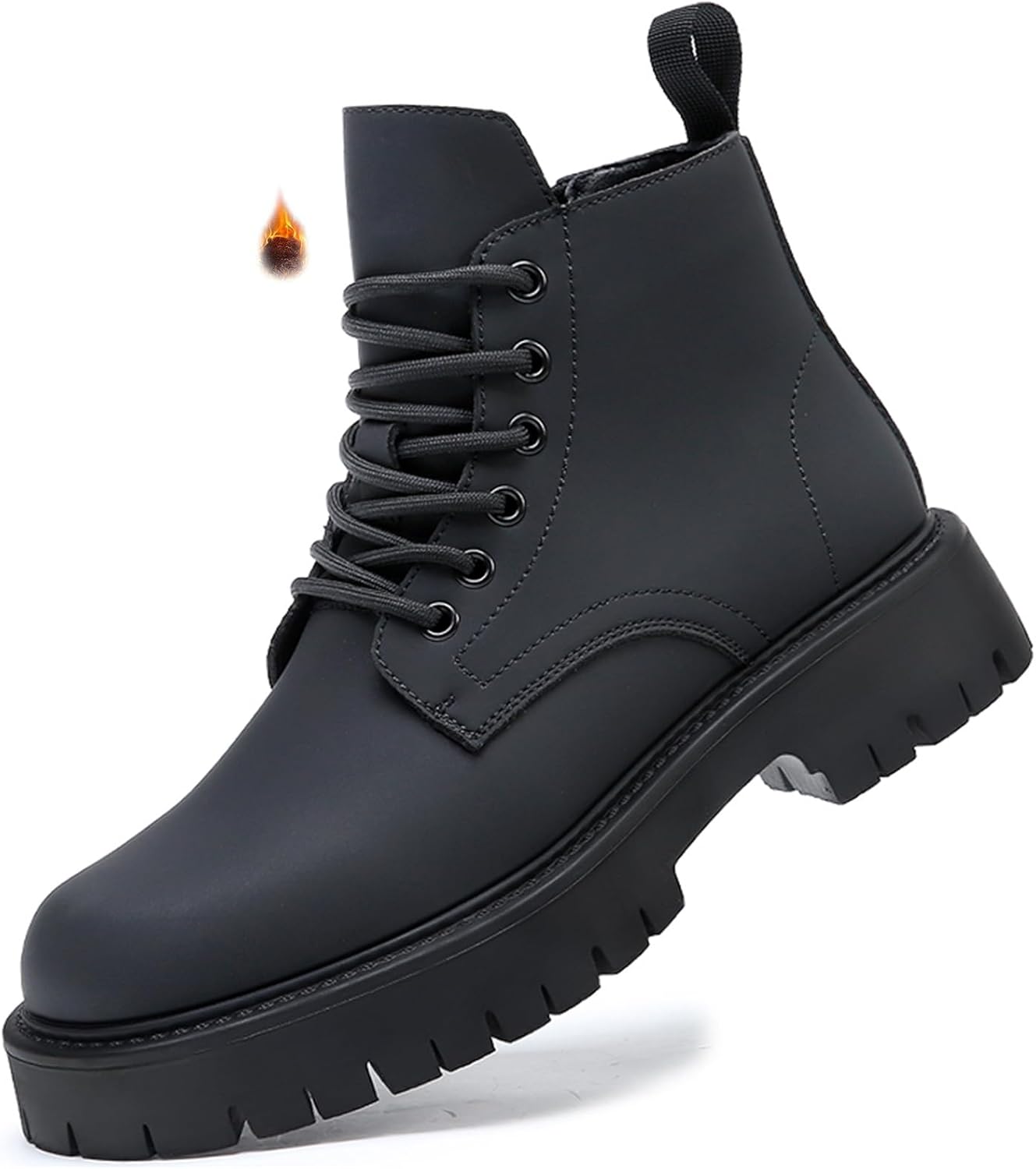 Мужские кожаные ботинки на шнуровке с платформой, комфортные, с широким носком, средней высоты, с боковой молнией, противоскользящей подошвой, стильные чукка, водонепроницаемые, панк, мотоциклетные Nekgnl, черный
Мужские кожаные ботинки на шнуровке с платформой, комфортные, с широким носком, средней высоты, с боковой молнией, противоскользящей подошвой, стильные чукка, водонепроницаемые, панк, мотоциклетные Nekgnl, черный