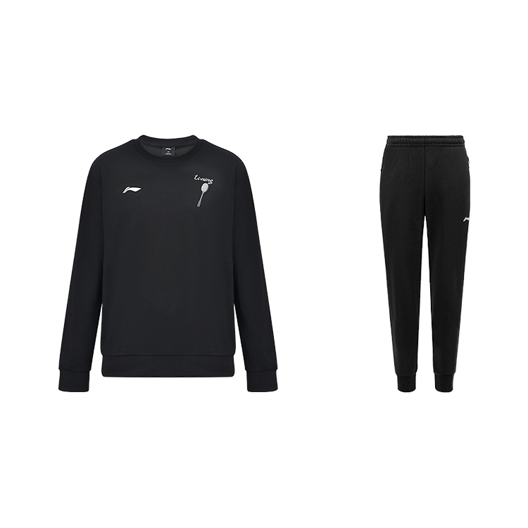 LINING Повседневная спортивная одежда унисекс черная
LINING Повседневная спортивная одежда унисекс черная