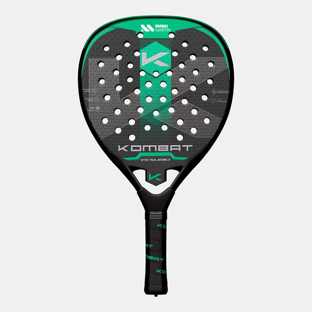 Ракетка для падель-тенниса Vesuvius Kombat, зеленый
Ракетка для падель-тенниса Vesuvius Kombat, зеленый