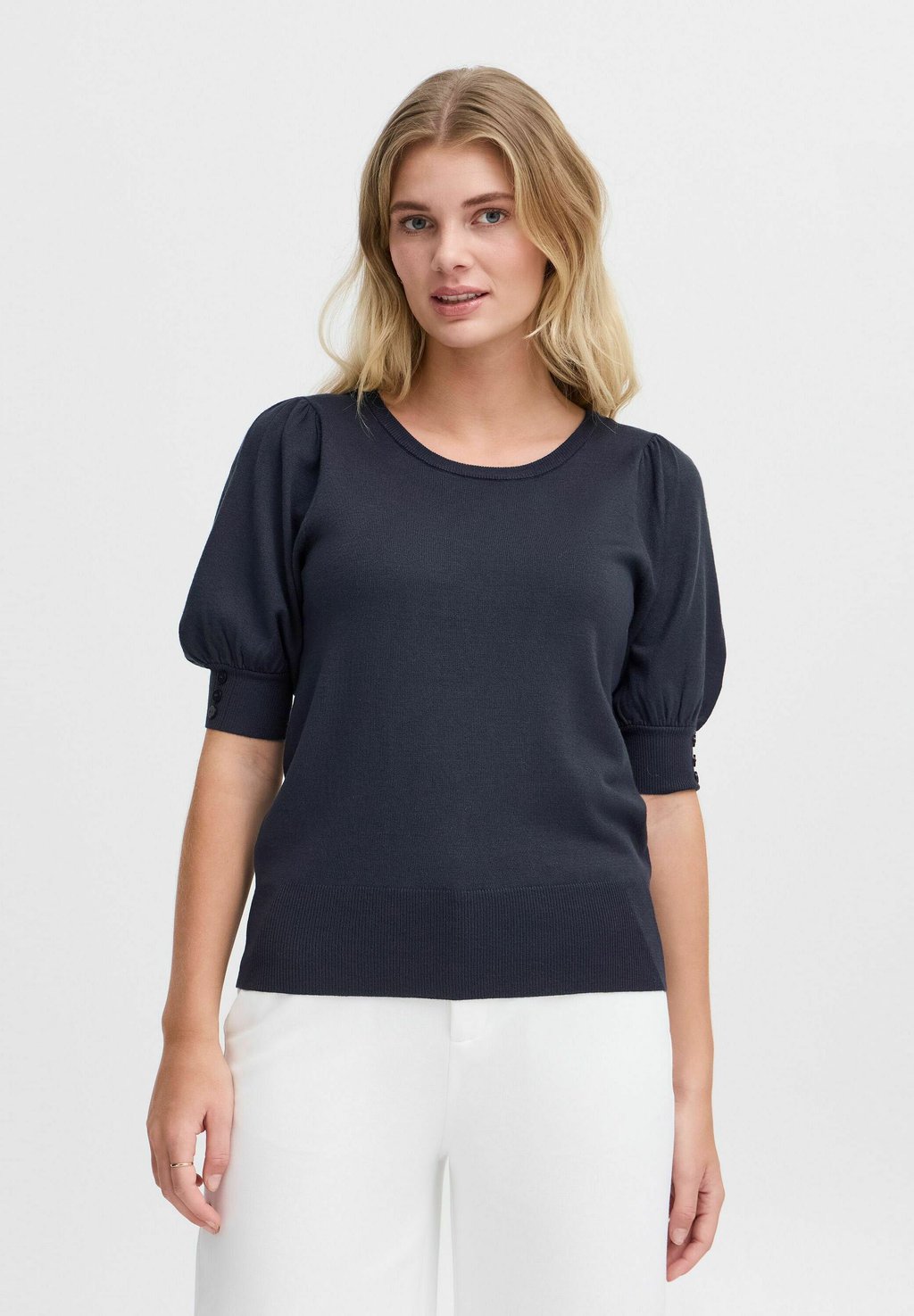 Базовая футболка Fransa, синий
Базовая футболка Fransa, синий