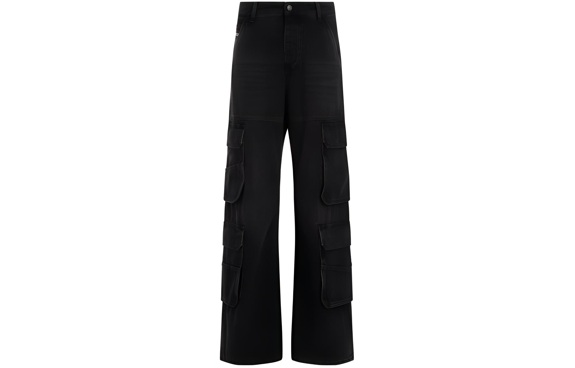 Футболка с логотипом Широкие карго-штаны DIESEL, Темно-серый
Футболка с логотипом Широкие карго-штаны DIESEL, Темно-серый