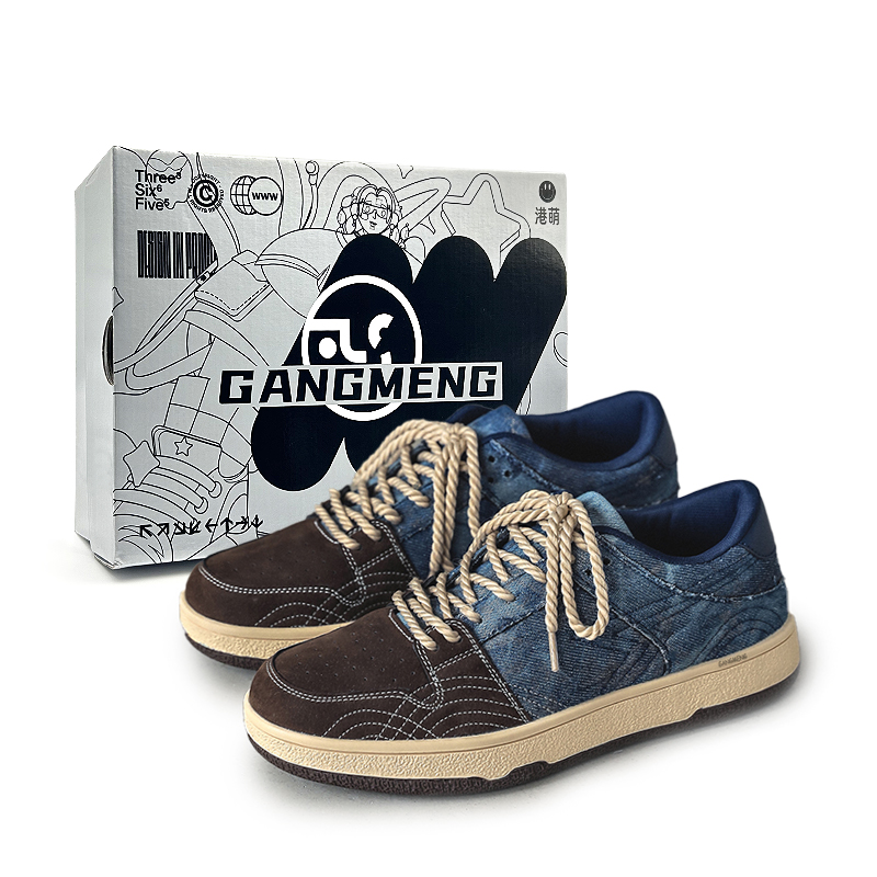 Hong Kong Meng Антискользящие и износостойкие дышащие низкие скейтбордские кроссовки мужские - синяя коробка, цвет Blue Box
Hong Kong Meng Антискользящие и износостойкие дышащие низкие скейтбордские кроссовки мужские - синяя коробка, цвет Blue Box