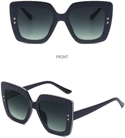 Модные квадратные солнцезащитные очки для женщин, стильные очки «кошачий глаз», винтажные женские очки в крупной оправе с леопардовым принтом MTZJH, C1 Black Gray
Модные квадратные солнцезащитные очки для женщин, стильные очки «кошачий глаз», винтажные женские очки в крупной оправе с леопардовым принтом MTZJH, C1 Black Gray